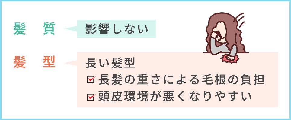 禿げやすい人の髪質・髪型まとめ